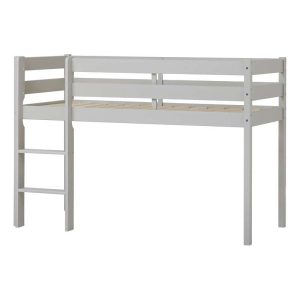 Hoppekids ECO Comfort - Halvhøj Seng - Flere Størrelser - Dove Grey