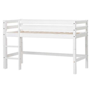 Hoppekids ECO Dream - Halvhøj Seng - Delbar - Flere Størrelser - Hvid