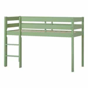 Hoppekids ECO Comfort - Halvhøj Seng - Flere Størrelser - Pale Green