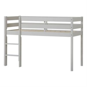 Hoppekids ECO Comfort halvhøj seng 70x160 cm - Dove Grey Dove grey : Erling Christensen Møbler